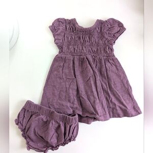 New Chelsea & Violet Purple Baby Dress Set